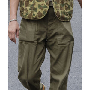 Bronson 29 USMC P41 Patch Pocket Trousers Vintage Workwear WWII HBT Combat Pants